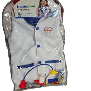 Imaginarium Doctor Dress Up 8 Pieces NWT